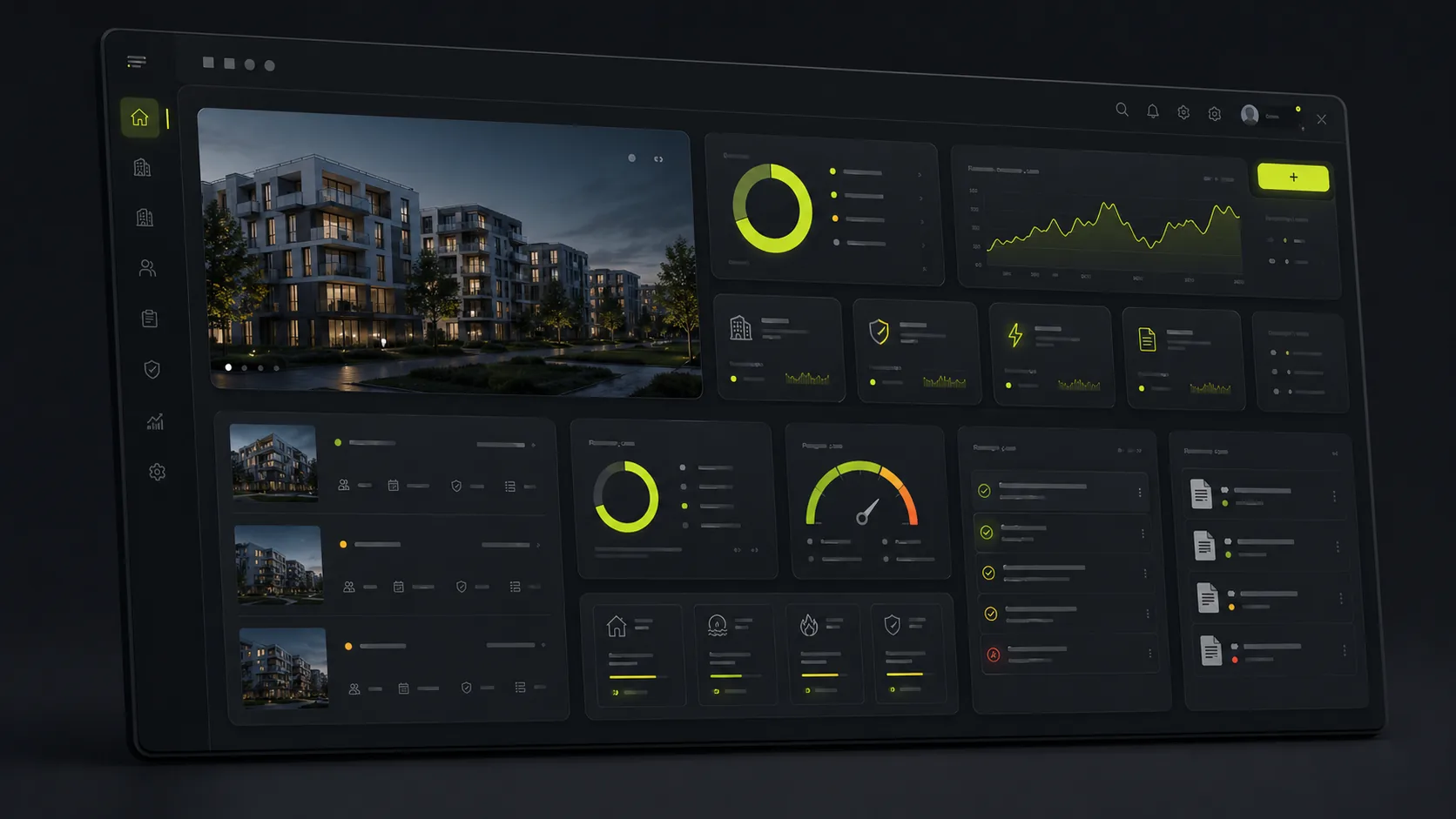 Immobilienversicherung Dashboard